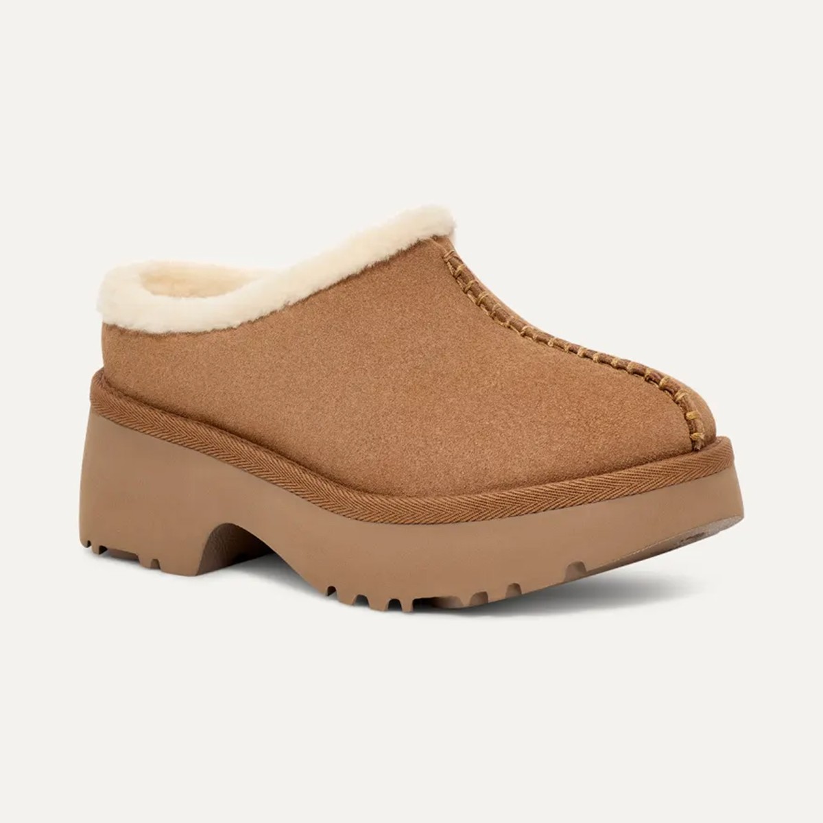 1162510 UGG W NEW HEIGHTS COZY CLOG Chestnut (Taba)