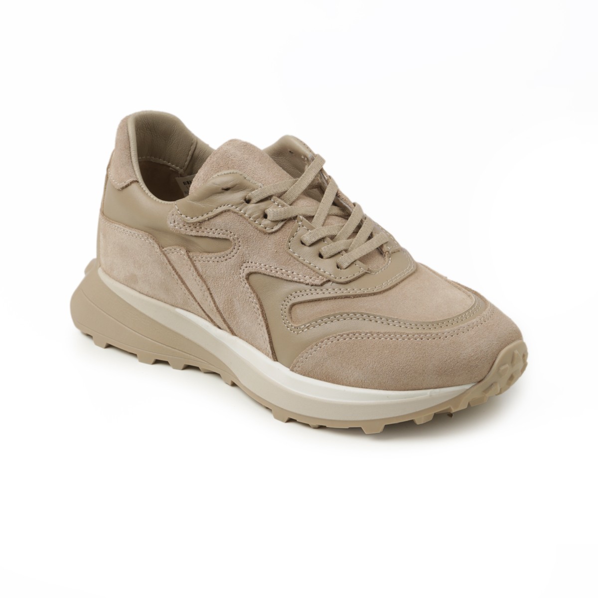 Kadın Sneaker ( Günlük) RD-5241 JOHN MAY SÜET CAPUCCINO/FLOATER DESERT SAND