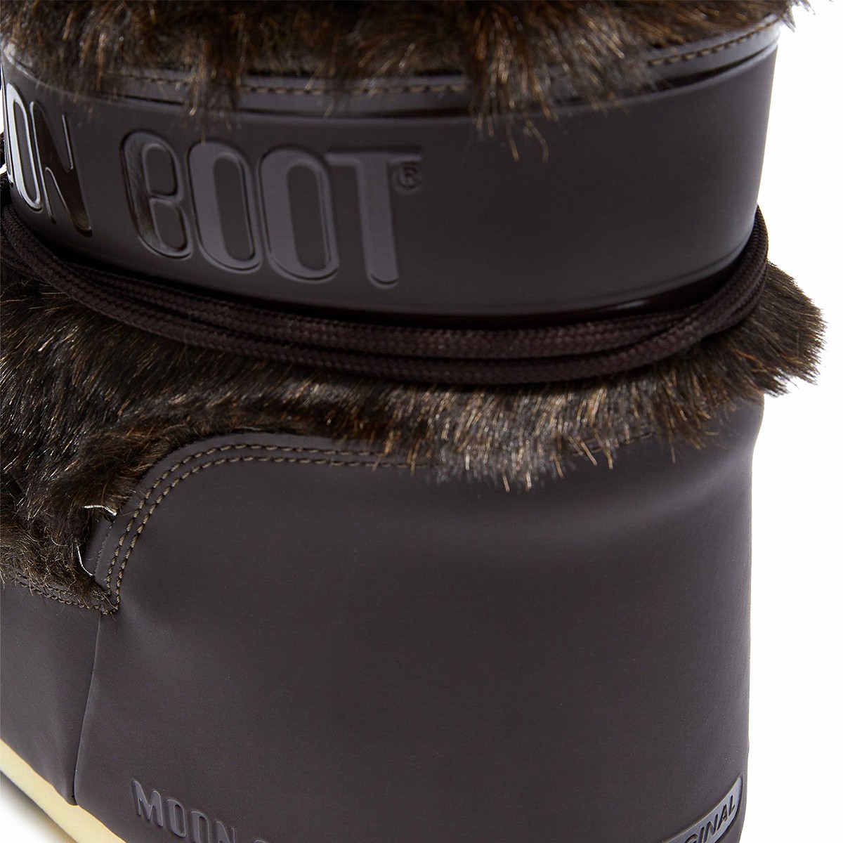 Kadın Bot 14093900-003 MOON BOOT ICON LOW FAUX FUR Brown