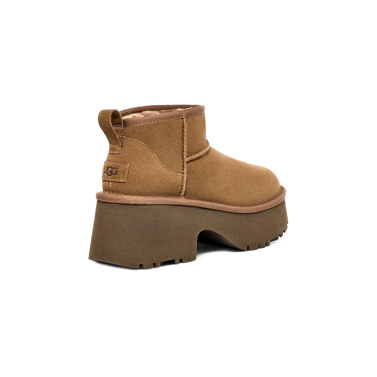 1158311 UGG W CLASSIC ULTRA MINI NEW HEIGHTS Hickory (Ceviz Rengi)