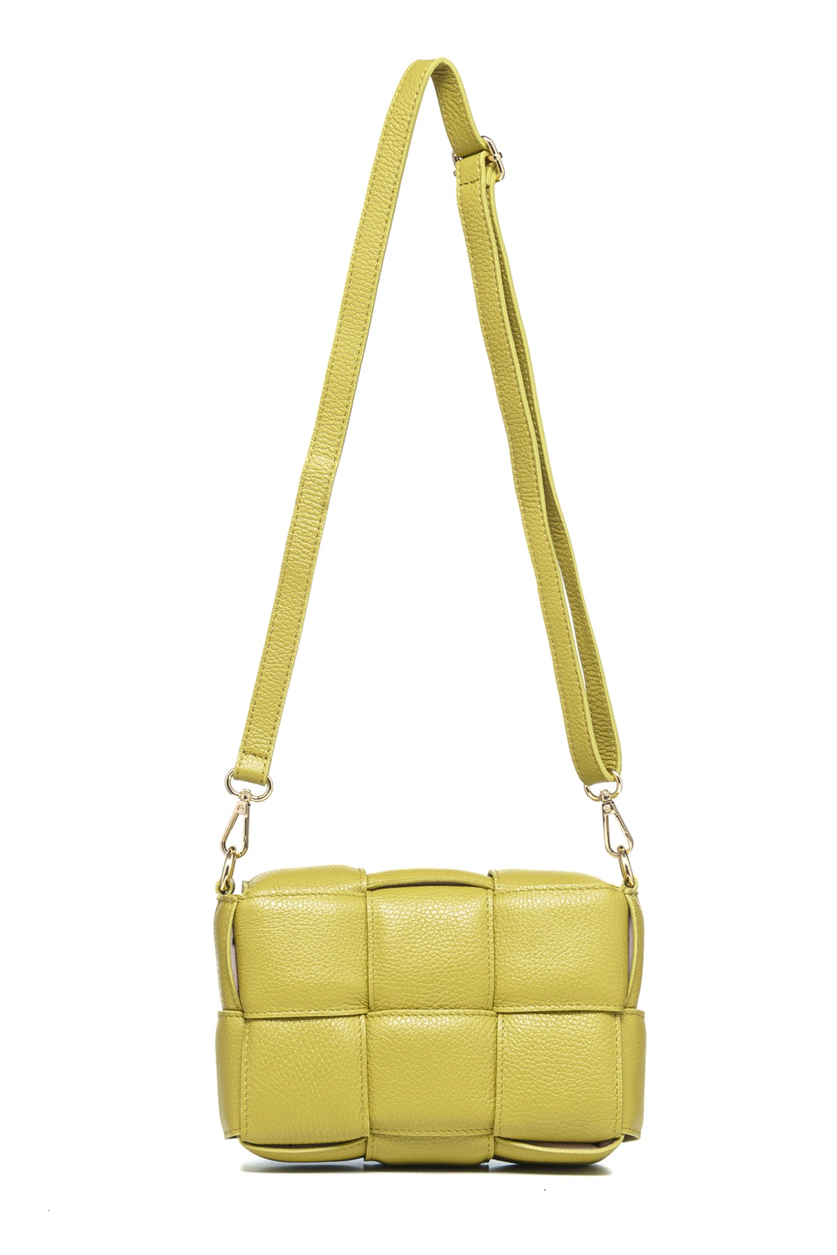 SOLEIL M Piumelli Milano Bag D89 Pistacchio