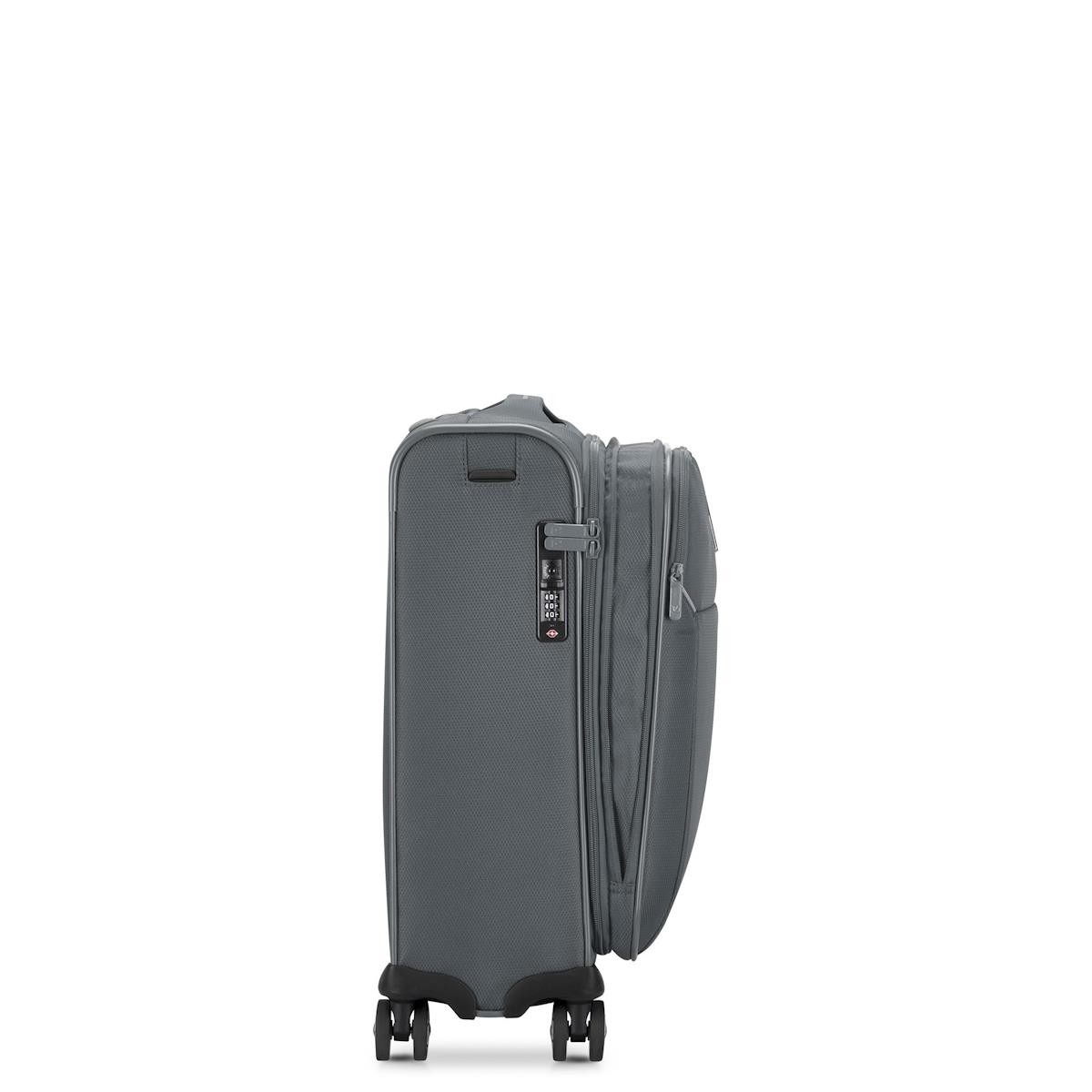 Unisex Valiz 41530322 Roncato Trolley Cabına 4R 55-20 Cm Exp Ironık 2.0 Anthracite