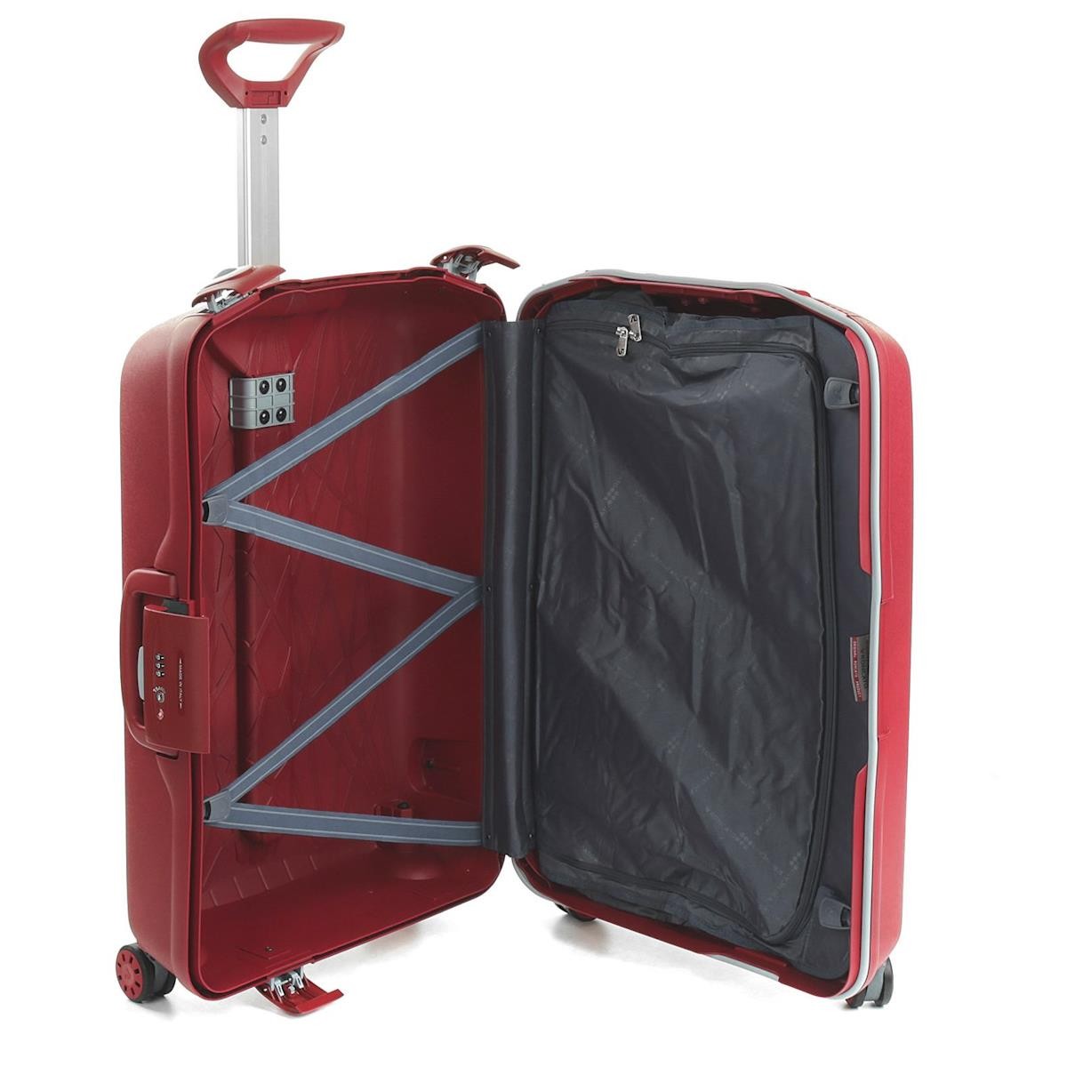 Unisex Valiz 50071209 Roncato Light Trolley Medio 4W 68 cm  Rosso 68x48x27