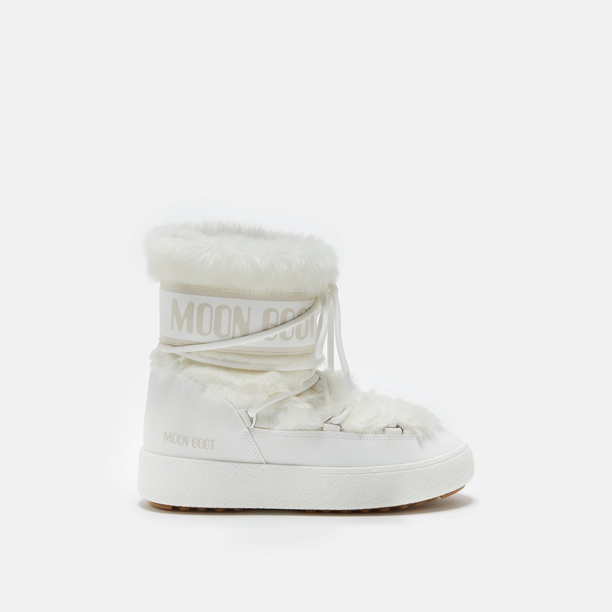 Kadın Bot (Kar) 80D2450130-A001 Moon Boot Ltrack Faux Fur White