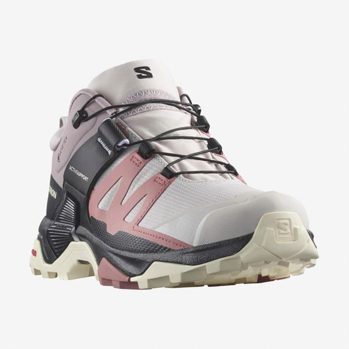 L47454000 SALOMON X ULTRA 4 GTX W Ashes Of Roses/Light Mahogany/Almond Milk