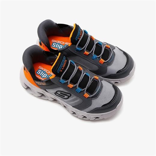 Erkek Çocuk Sneaker ( Günlük) 403843L CCOR Skechers HYPNO-FLASH 2.0 Grey-Orange