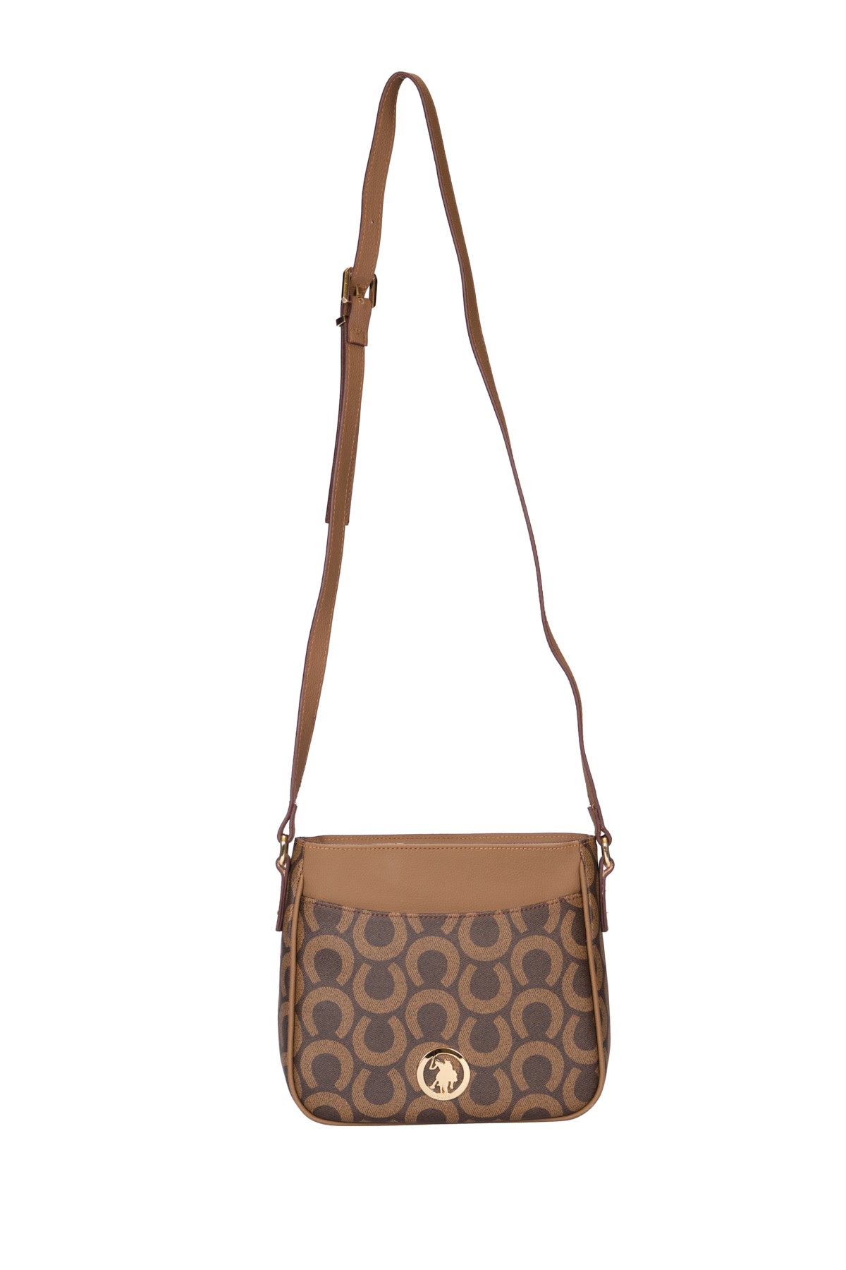 US24609 U.S. POLO ASSN. USPA LADIES BAG 00003 Brown(Kahve)