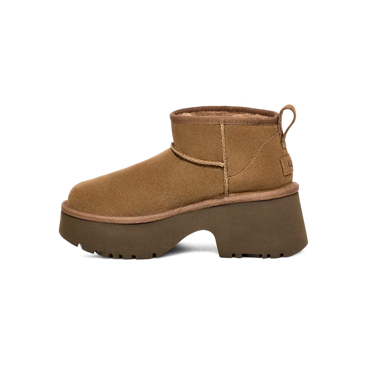 1158311 UGG W CLASSIC ULTRA MINI NEW HEIGHTS Hickory (Ceviz Rengi)