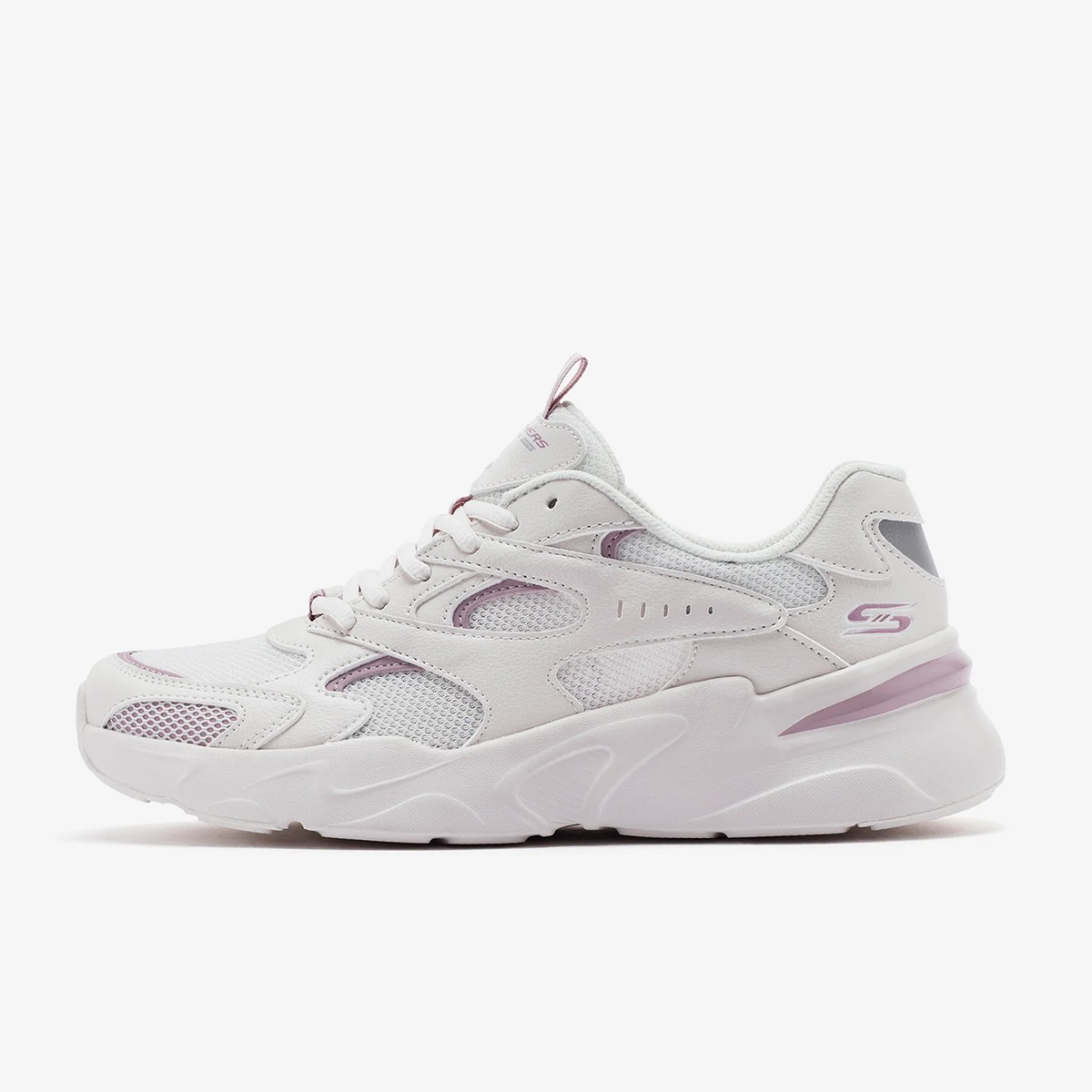 Kadın Sneaker ( Günlük) 117354 WLV Skechers BOBS BAMINA White-Lavender