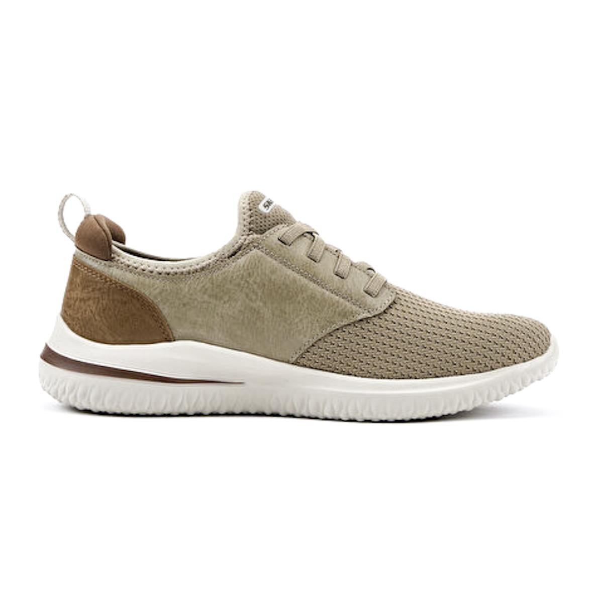 Erkek Sneaker ( Günlük) 210239 TPE Skechers DELSON 3.0 - MOONEY TAUPE