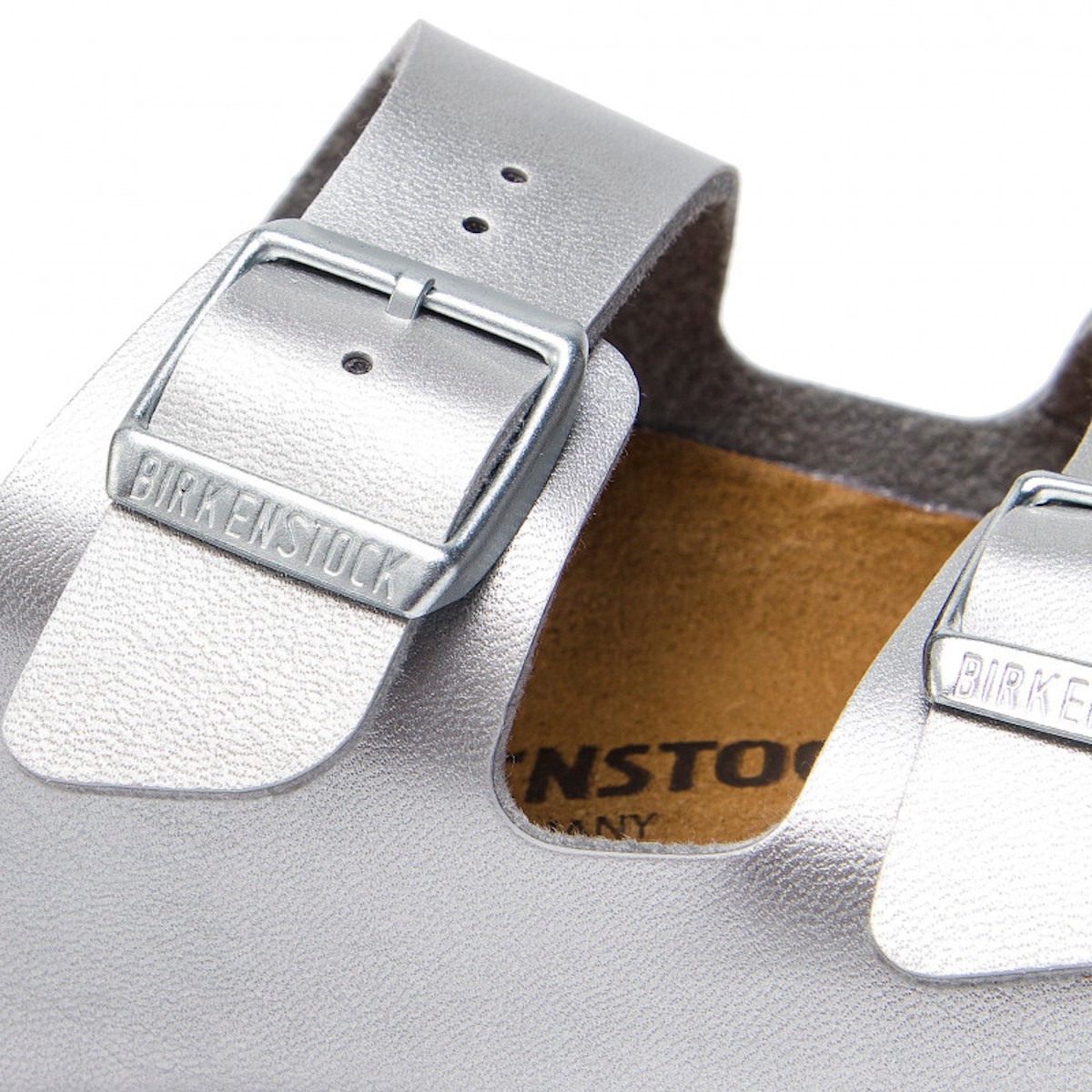 1012283 Birkenstock ARIZONA BF SILVER