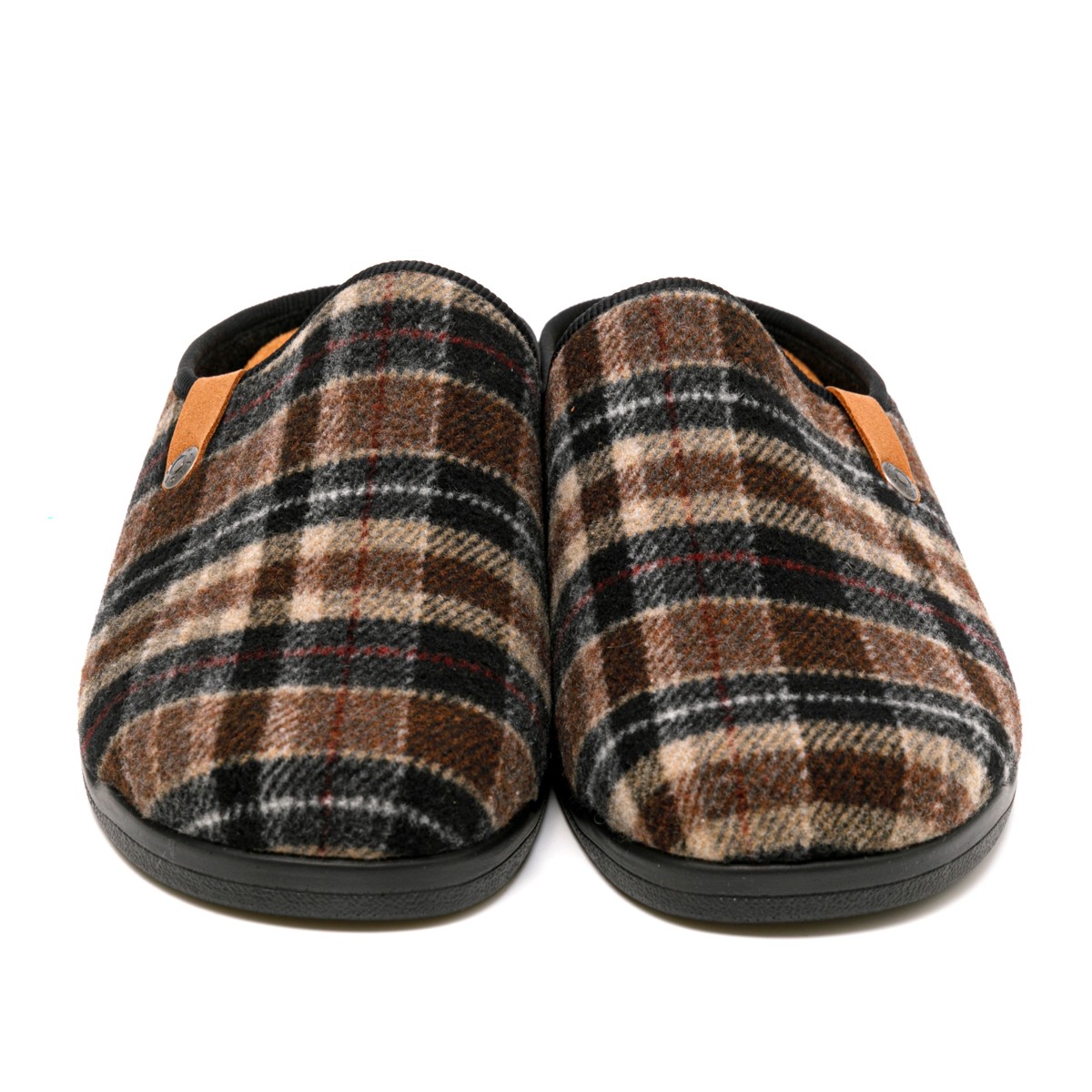 46 652 JW Fly Flot CLOTH MAN SLIPPER Brown