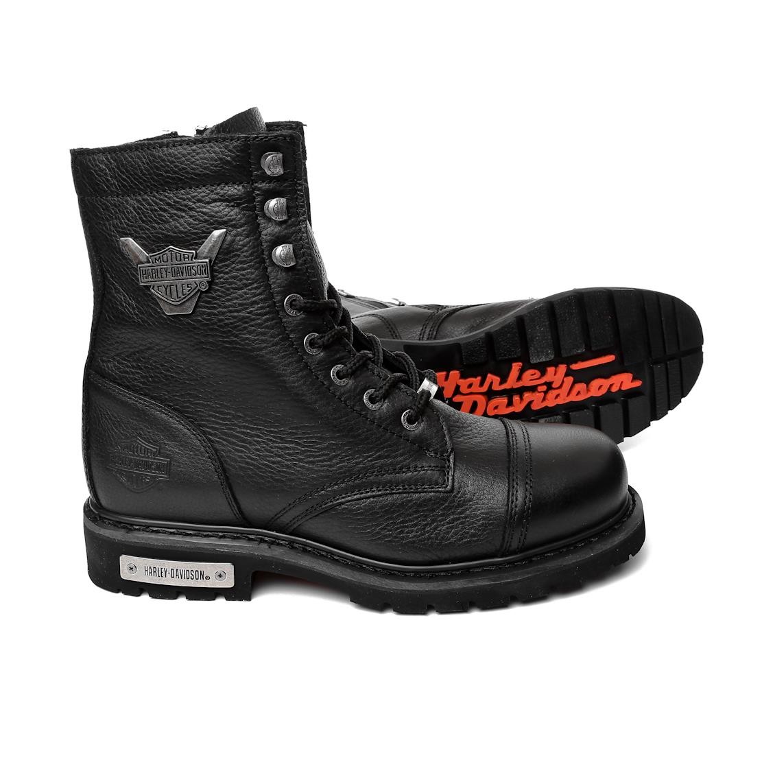 Erkek Bot 025M100553 B14-04 COLMAR HARLEY-DAVIDSON BLACK -- BASKILI DERI