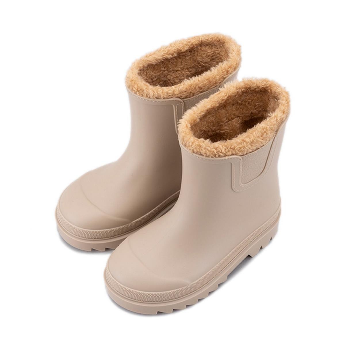 Erkek Çocuk Bot  (Yağmur ) W10290 TOKIO BORREGUITO 004-Beige 24-33