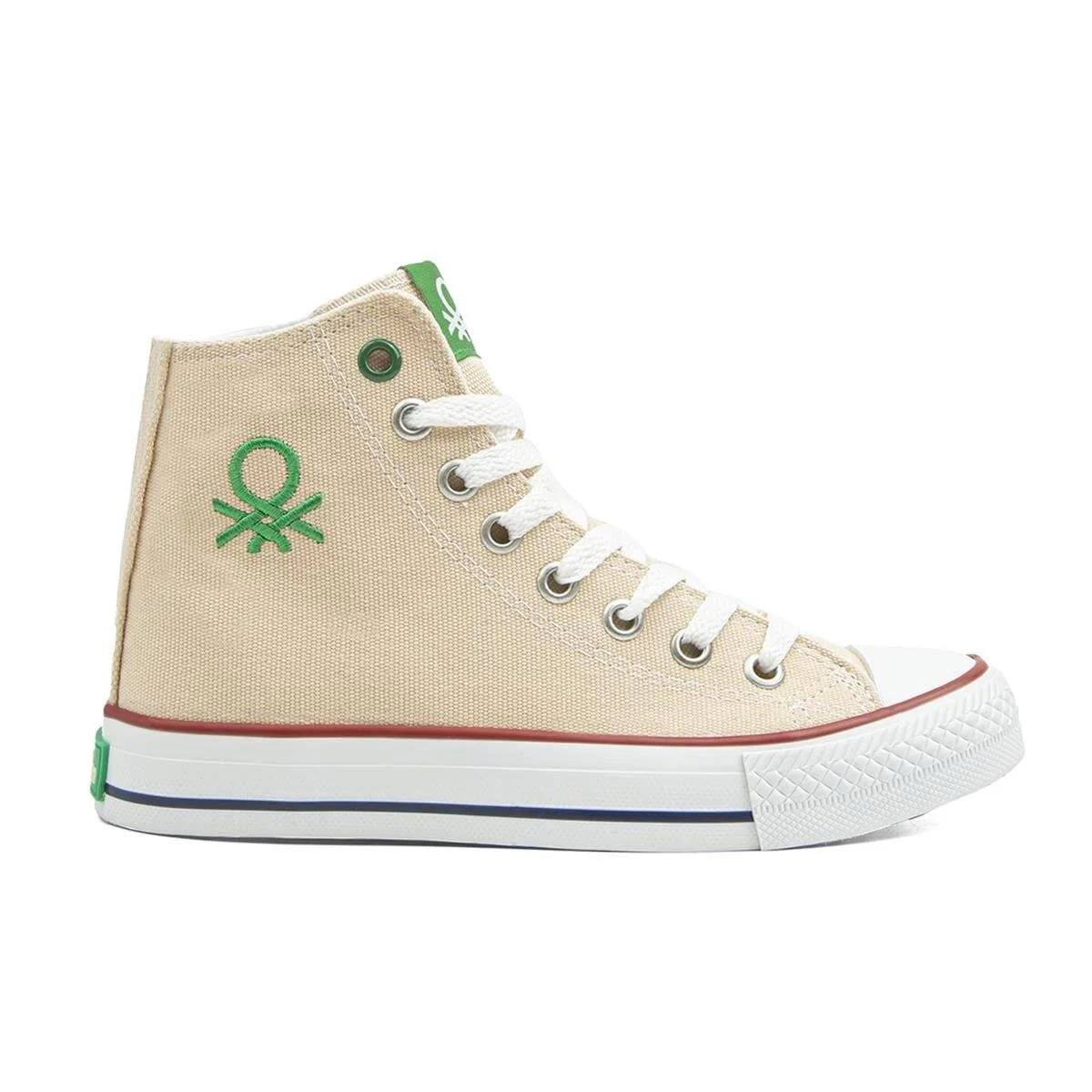 Kadın Sneaker ( Günlük) BN-30628 Benetton Bej