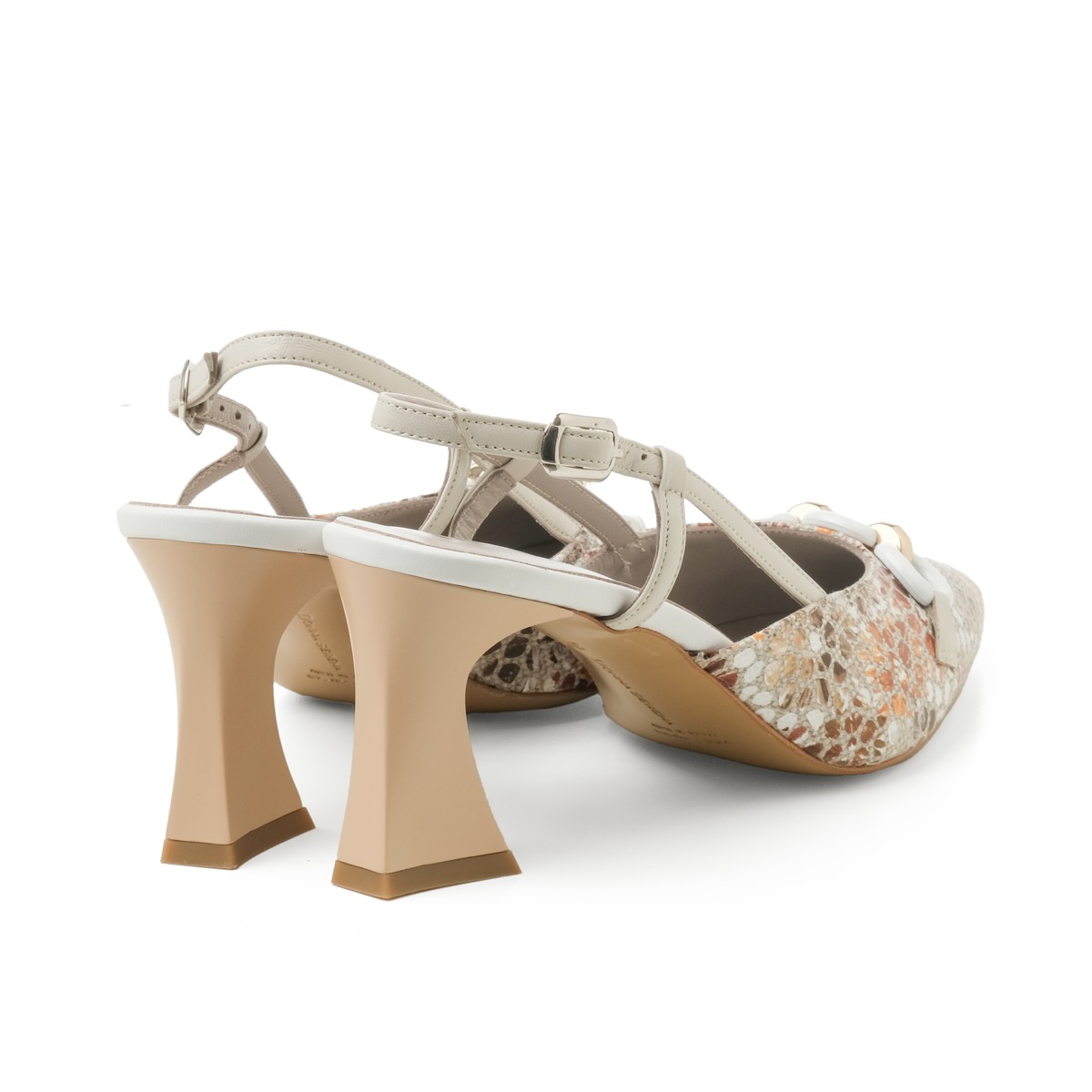 Kadın Sandalet 8F5150DM Donna Serena CAMPOAMOR Taupe-Panna