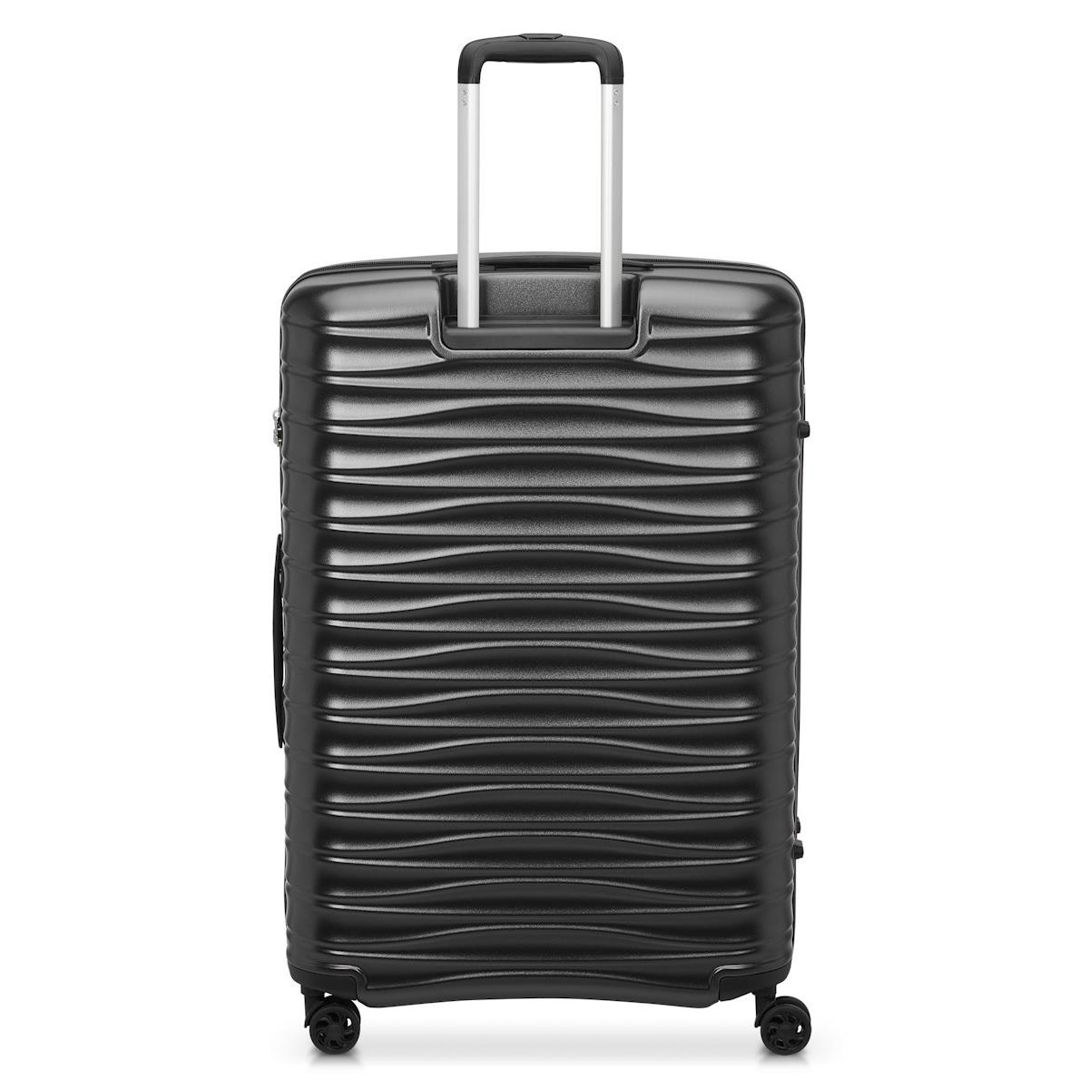 Unisex Valiz 41972101 Roncato Trolley Grande 4R 75 Cm Wave Nero