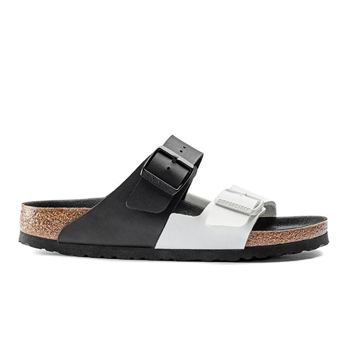 Erkek Terlik 1019703 Birkenstock ARIZONA SPLIT BF BLACK WHITE