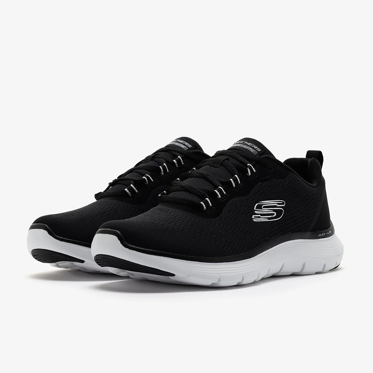 Kadın Sneaker ( Günlük) 150201 BKW Skechers FLEX APPEAL 5.0 Black White