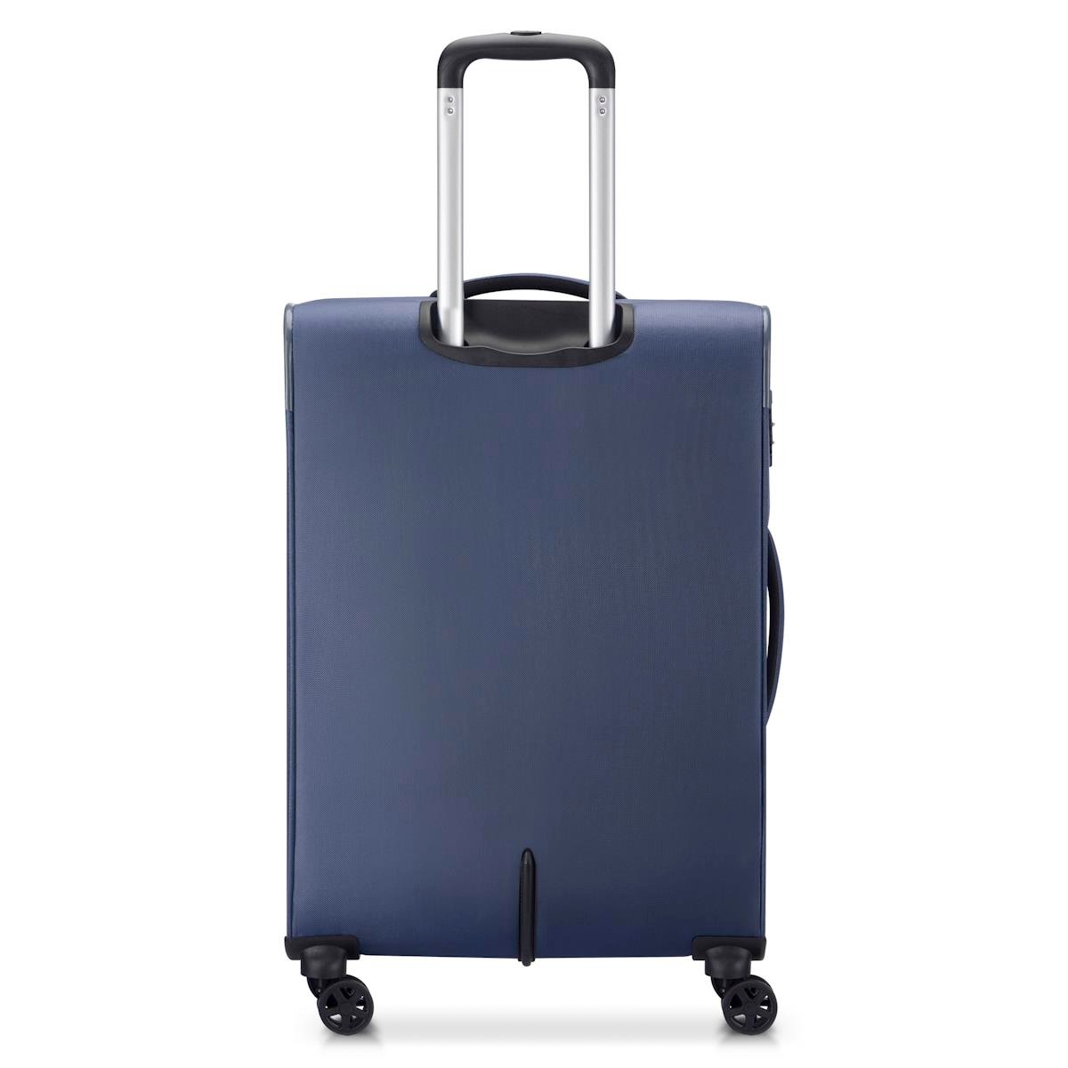 Unisex Valiz 41306223 Roncato Twin Trolley Medıo 4R Blu notte