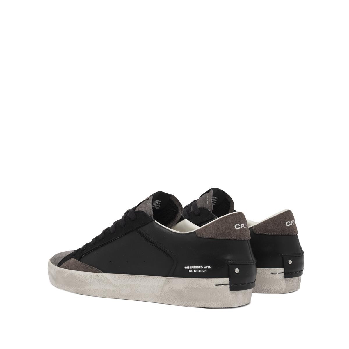 Erkek Sneaker ( Günlük) 15004AA7 Crime London DISTRESSED Black