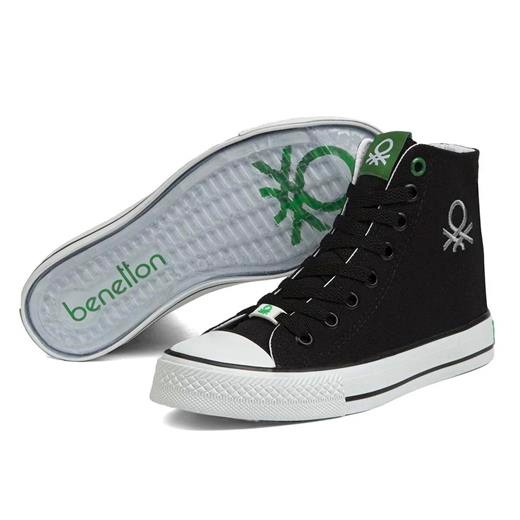 Kadın Sneaker ( Günlük) BN-30628 Benetton Siyah