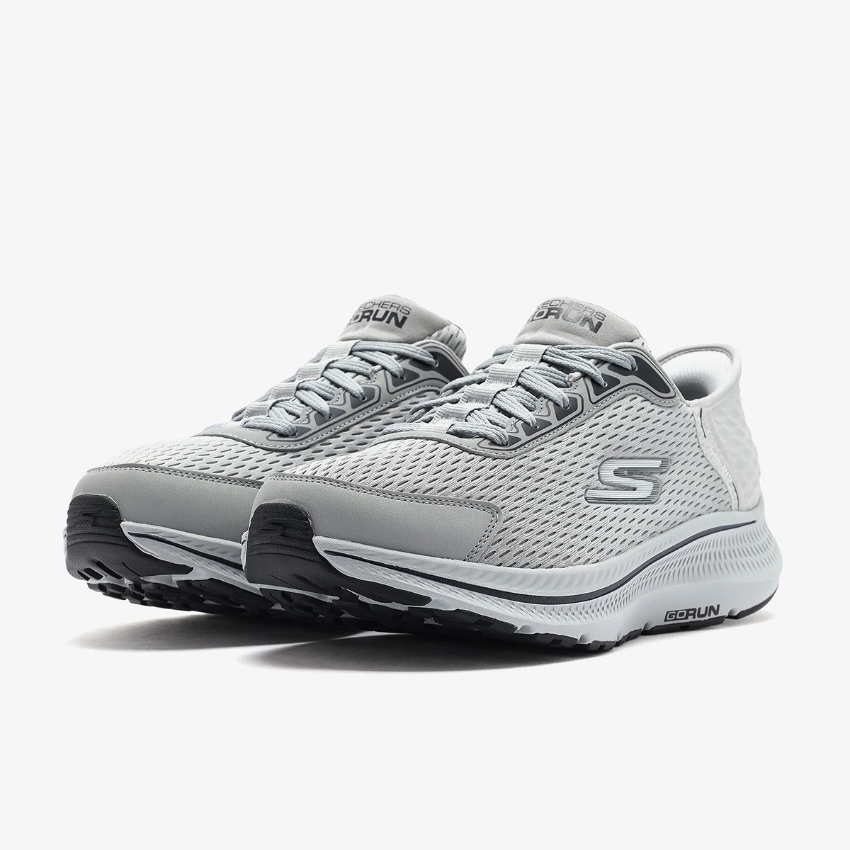 220863 LTGY Skechers GO RUN CONSISTENT 2.0-EMPOWERED Light Gray