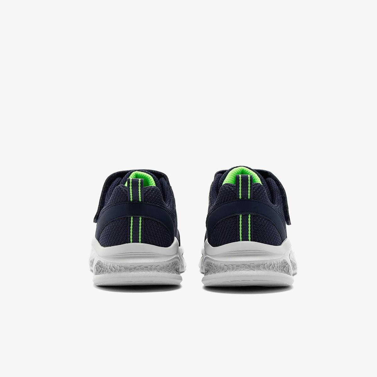 Erkek Çocuk Sneaker ( Günlük) 401675N NVLM Skechers SKECHERS METEOR-LIGHTS Navy-Light Green