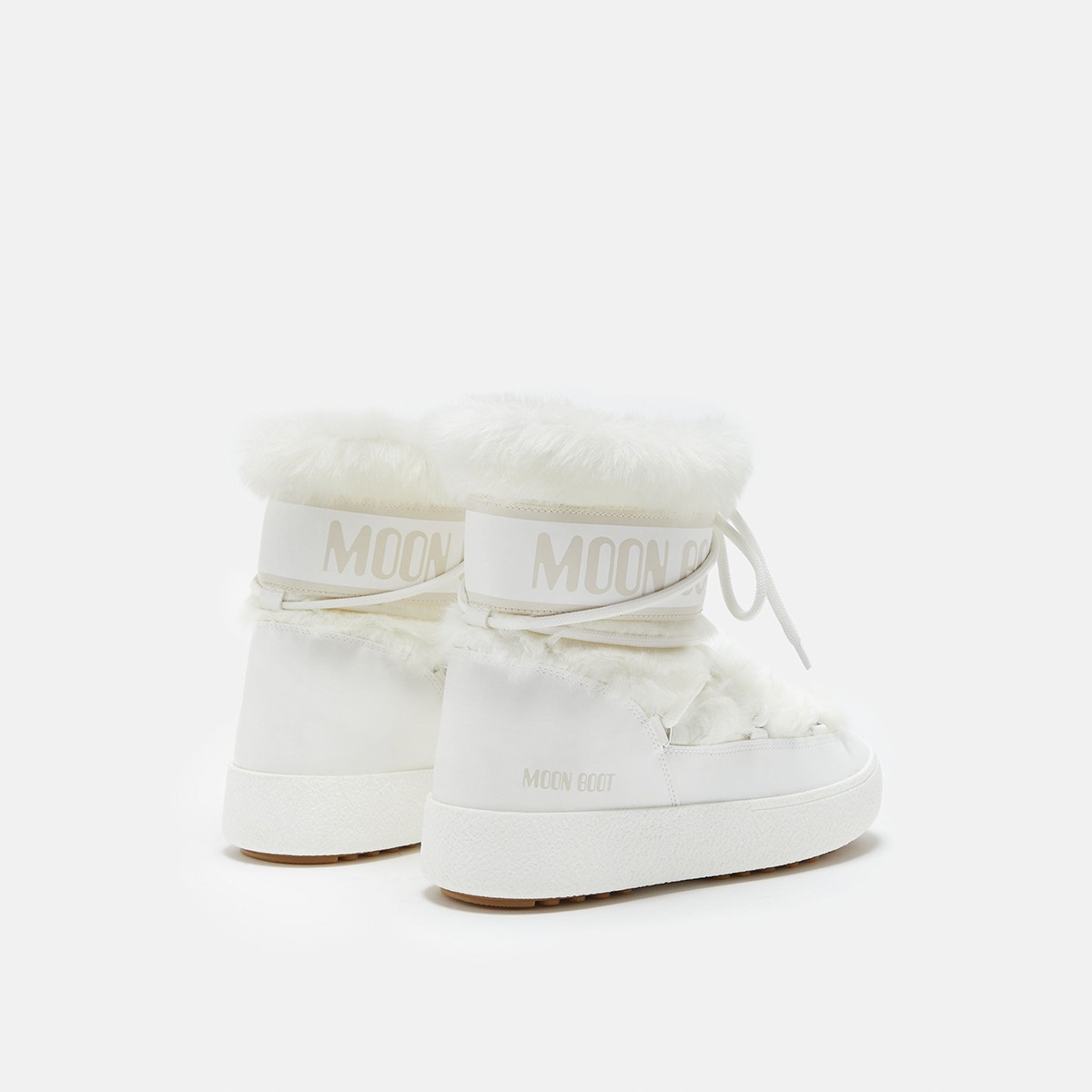 Kadın Bot (Kar) 80D2450130-A001 Moon Boot Ltrack Faux Fur White