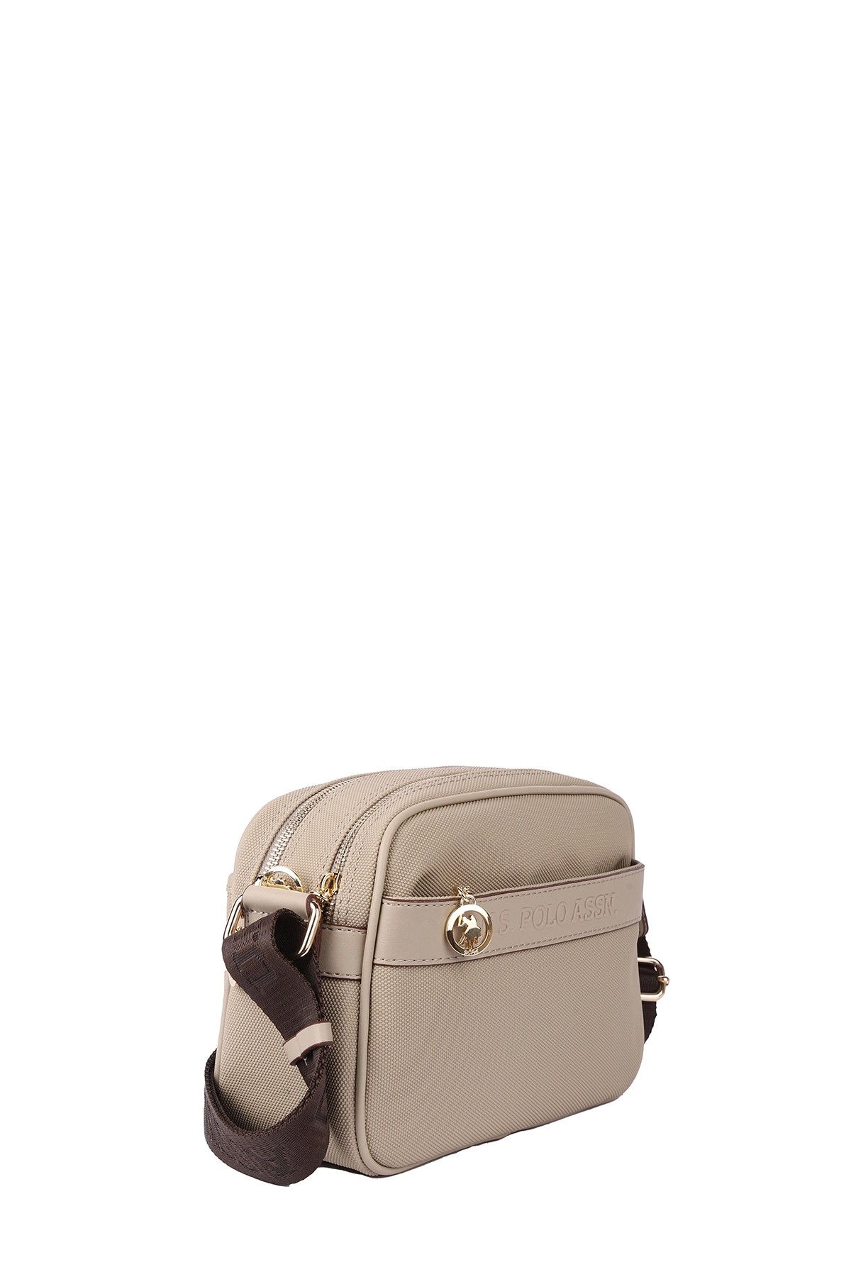 US24742 U.S. POLO ASSN. USPA LADIES BAG 04448 Gravel(Çakıl)