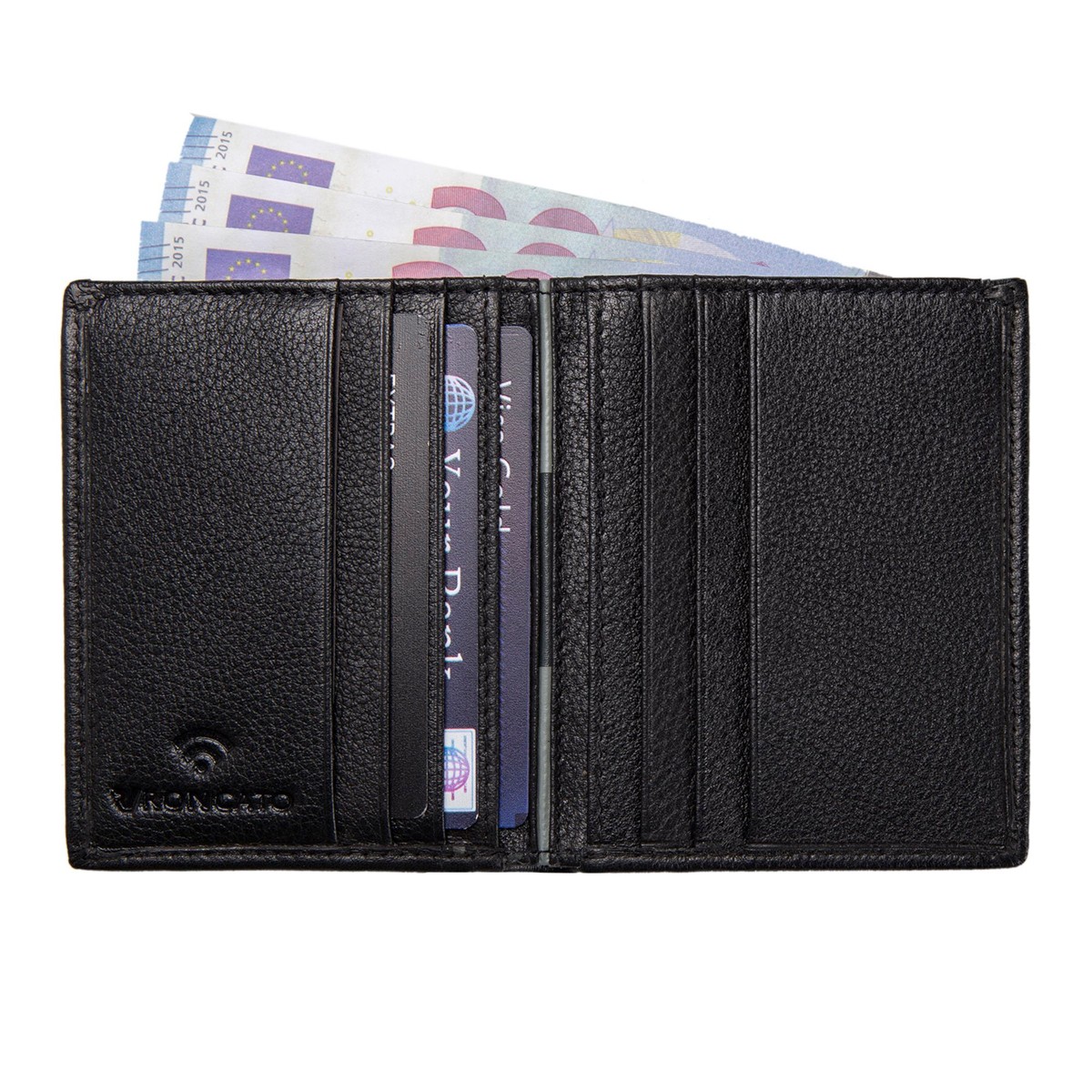 41263701 Roncato MEN'S WALLET Boston Wallet NERO