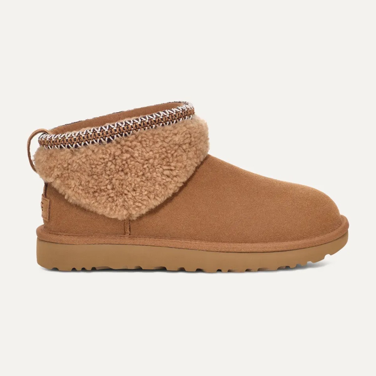 1158263 UGG W CLASSIC ULTRA MINI MAXI CURLY CHESTNUT (TABA)