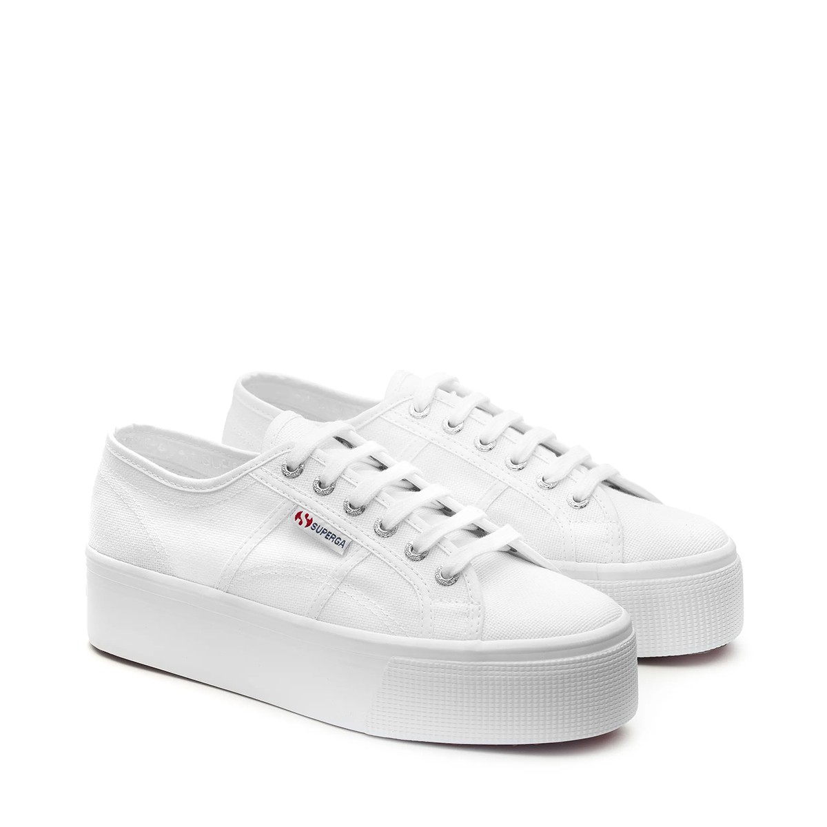 S9111LW Superga 2790 PLATFORM White-901-SP