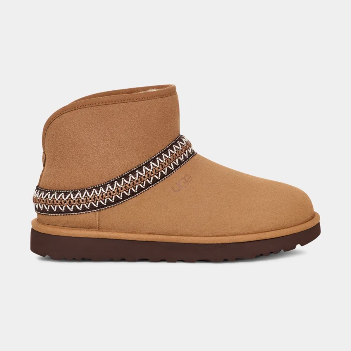 Kadın Bot 1158262 UGG W CLASSIC MINI CRESCENT CHESTNUT (TABA)