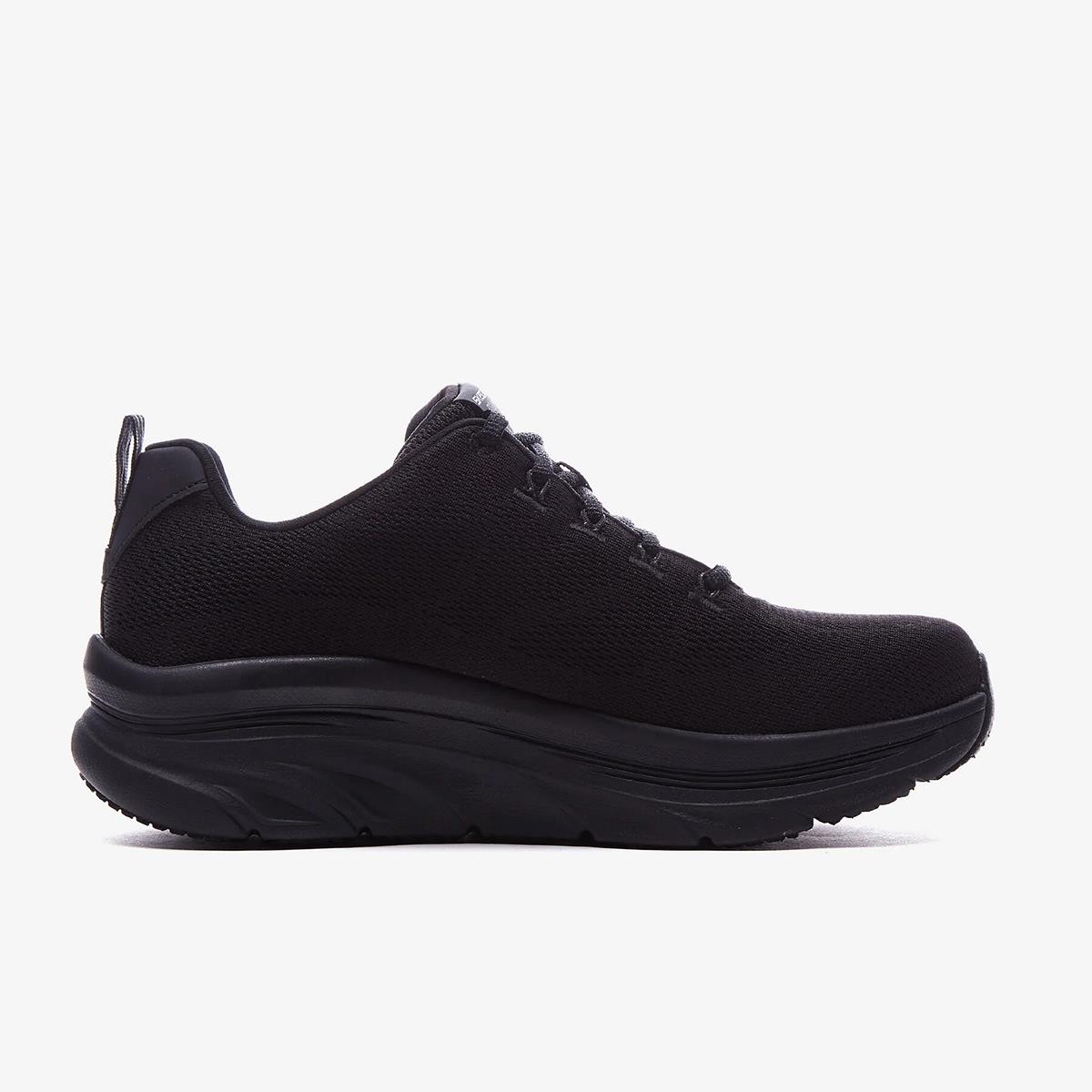 Kadın Sneaker ( Günlük) 149810 BBK Skechers  D'LUX WALKER - GET OASIS Black Knit