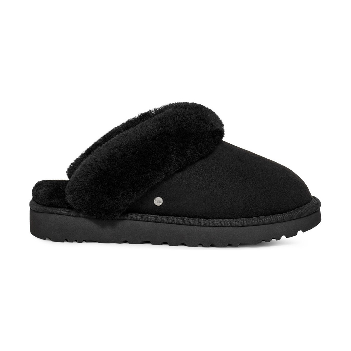 1130876 UGG W CLASSIC SLIPPER II Black (Siyah)