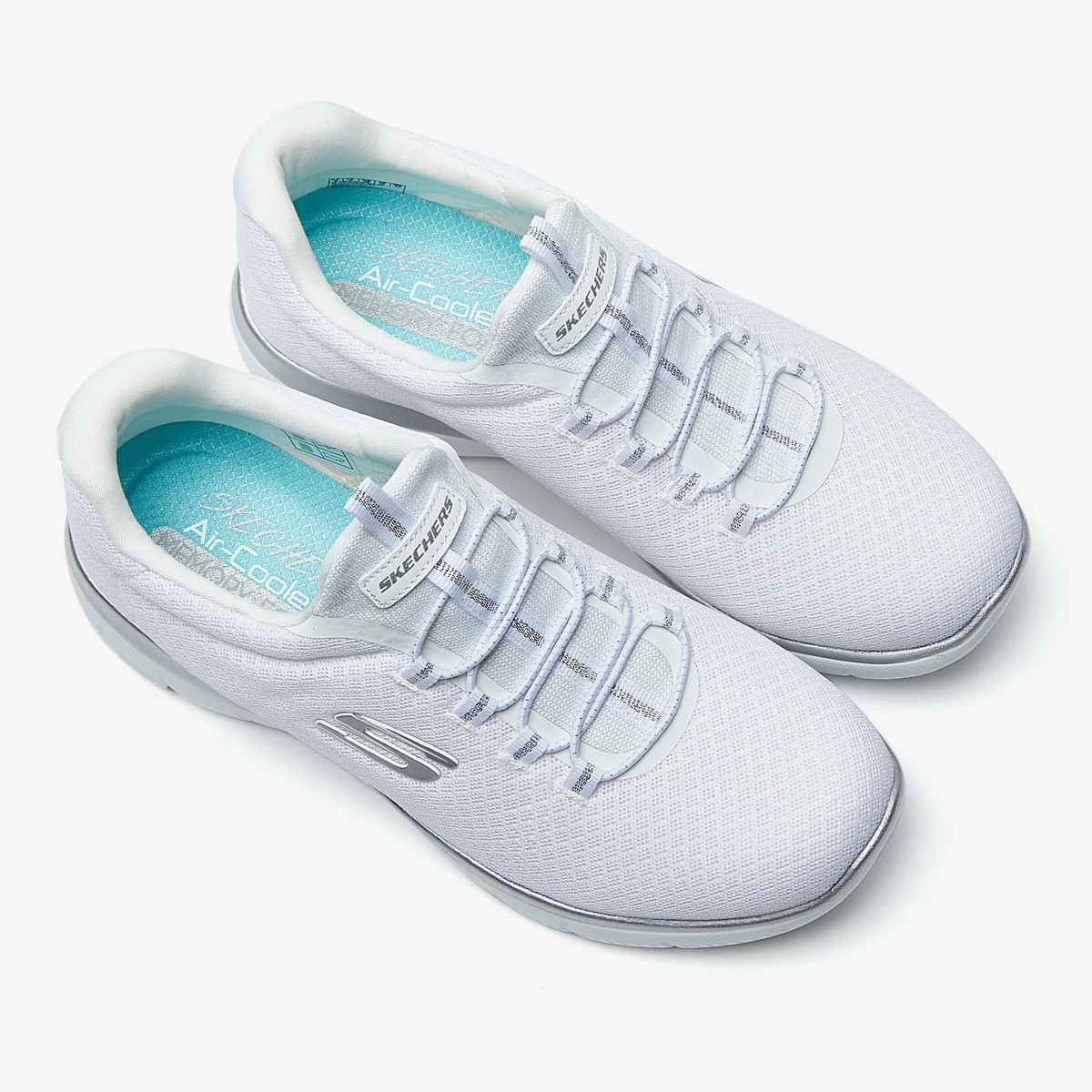 12980TK WSL Skechers SUMMITS White Silver