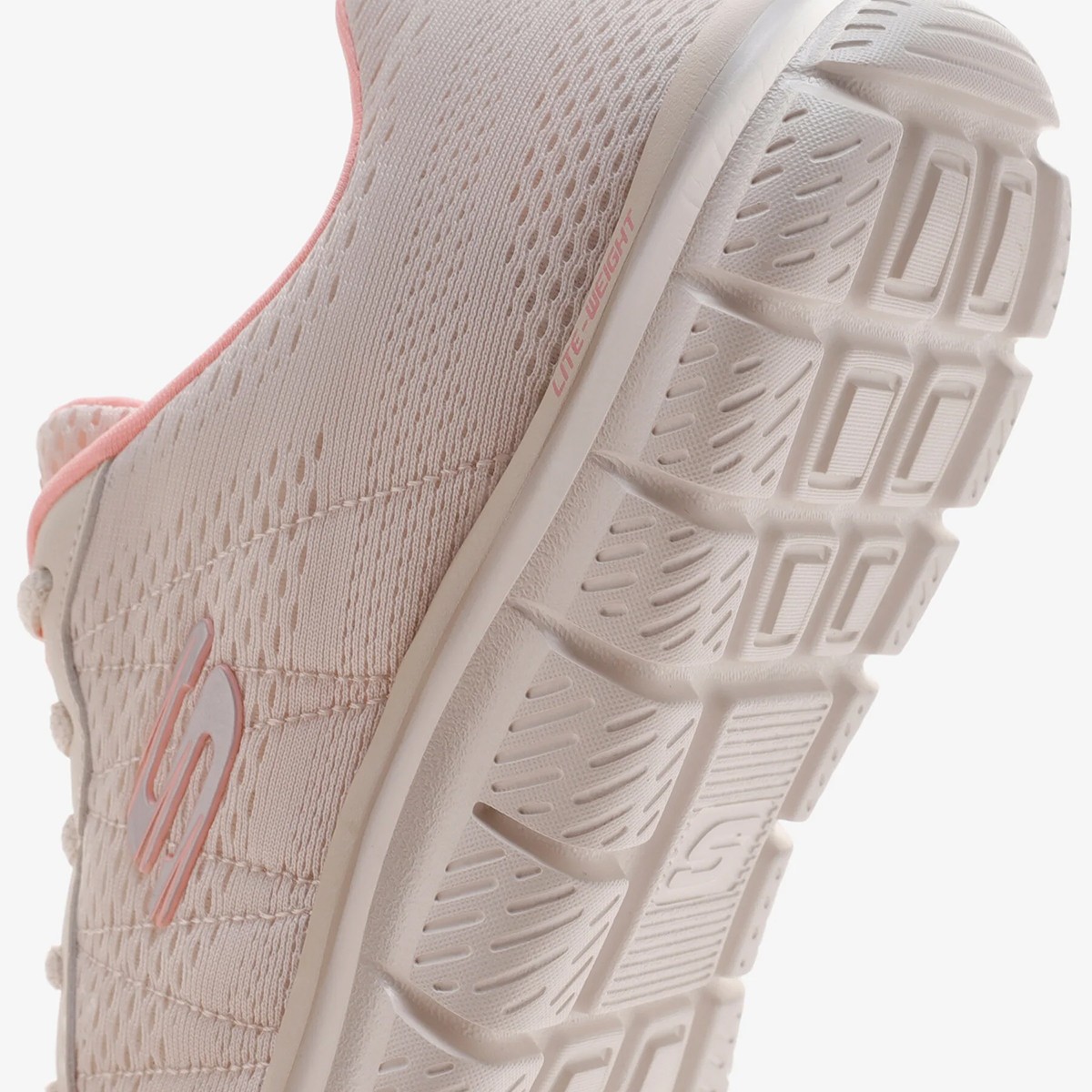 150141TK NTPK Skechers TRACK - NEW STAPLE Natural/Pink