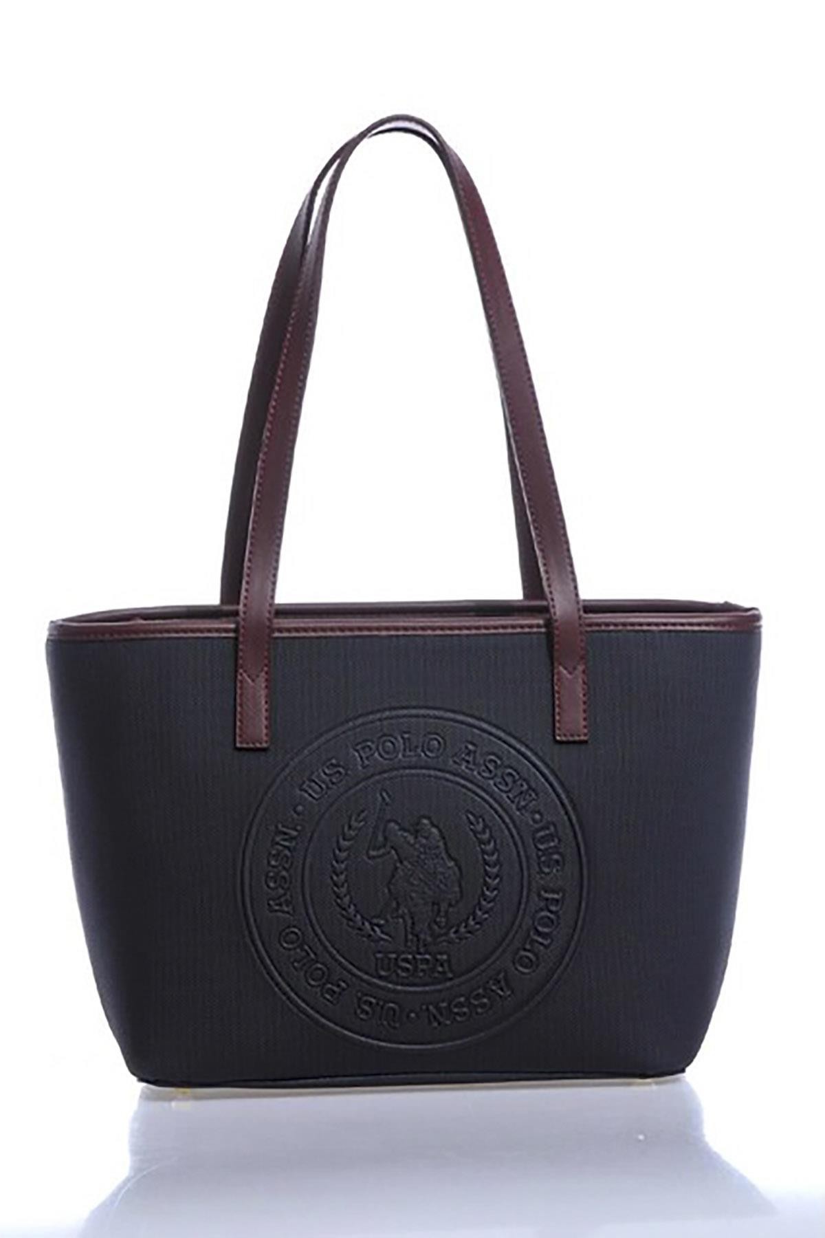 Kadın Omuz Çantası US24732  U.S. POLO ASSN. USPA LADIES BAG 01330 Navy Burgundy