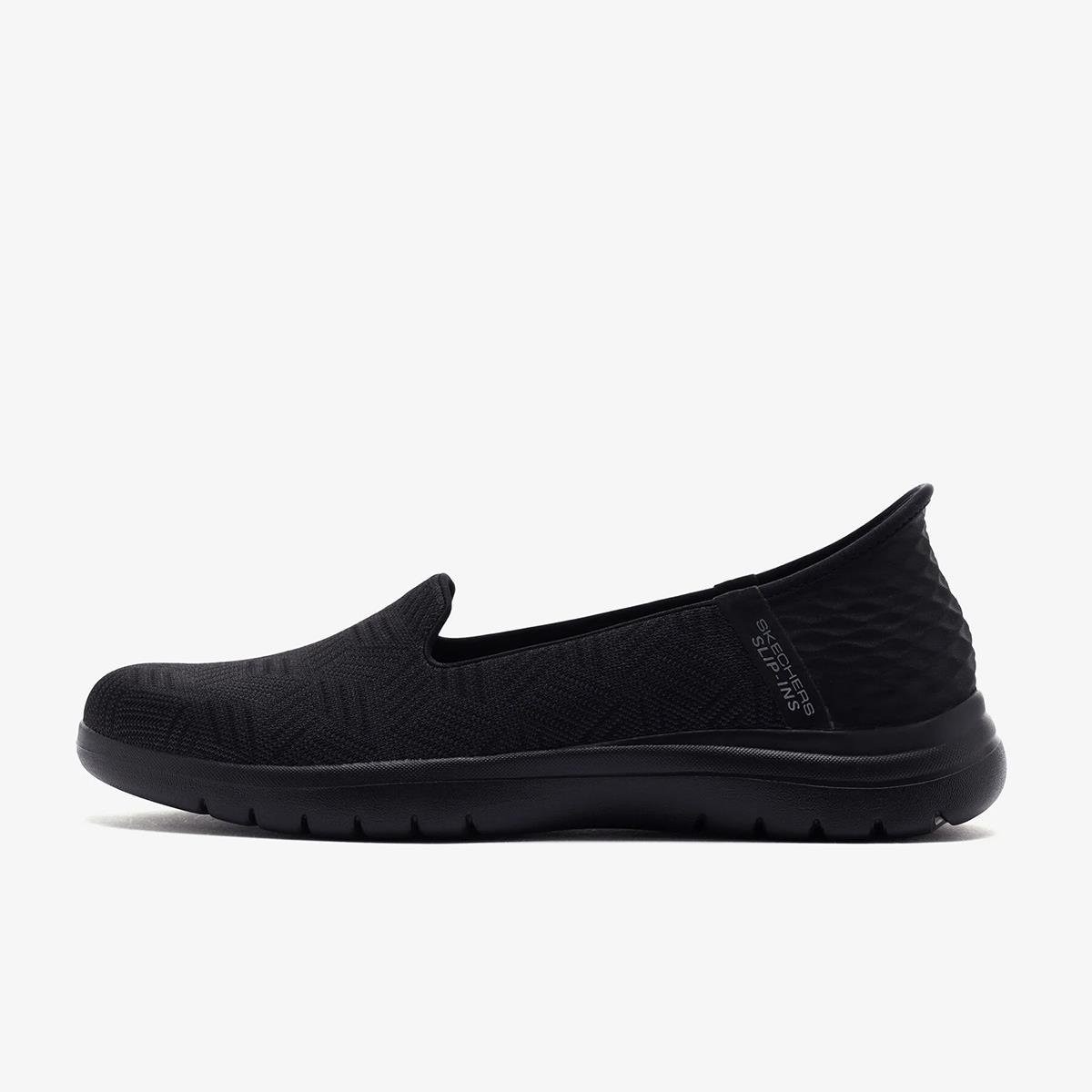 Kadın Babet 138182 BBK Skechers ON-THE-GO FLEX Black