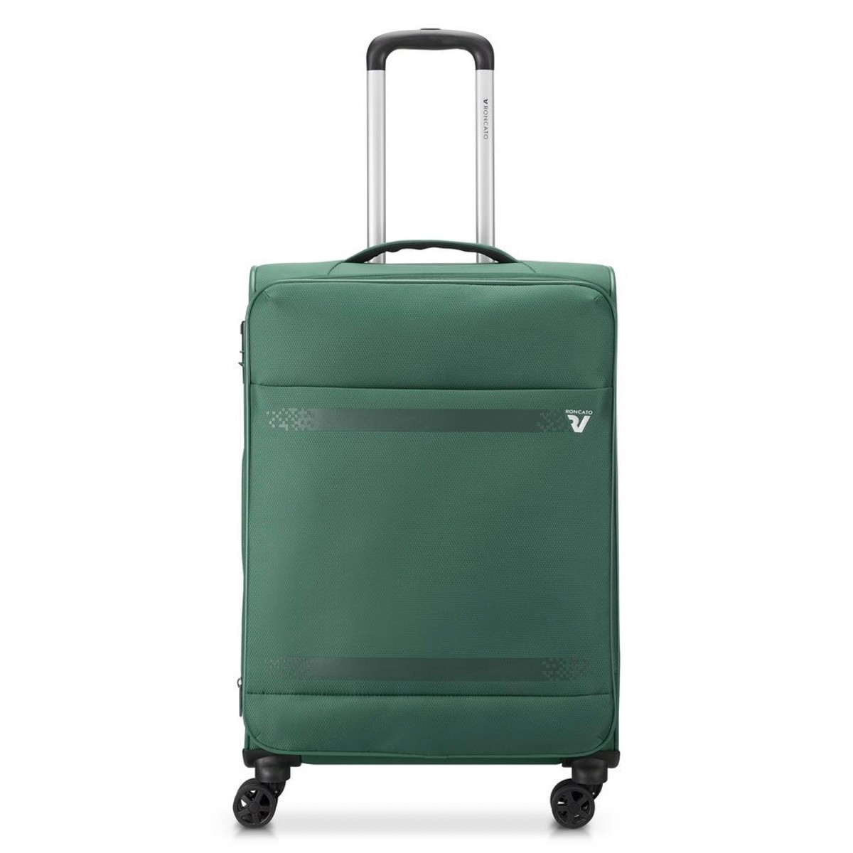 41464257 Roncato Trolley Medıo 4R 65 Cm Exp. Jazz 4.0 Verde Mılıtare