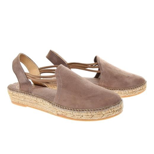 Kadın Sandalet Nuria Toni Pons Elastic Suede Taupe