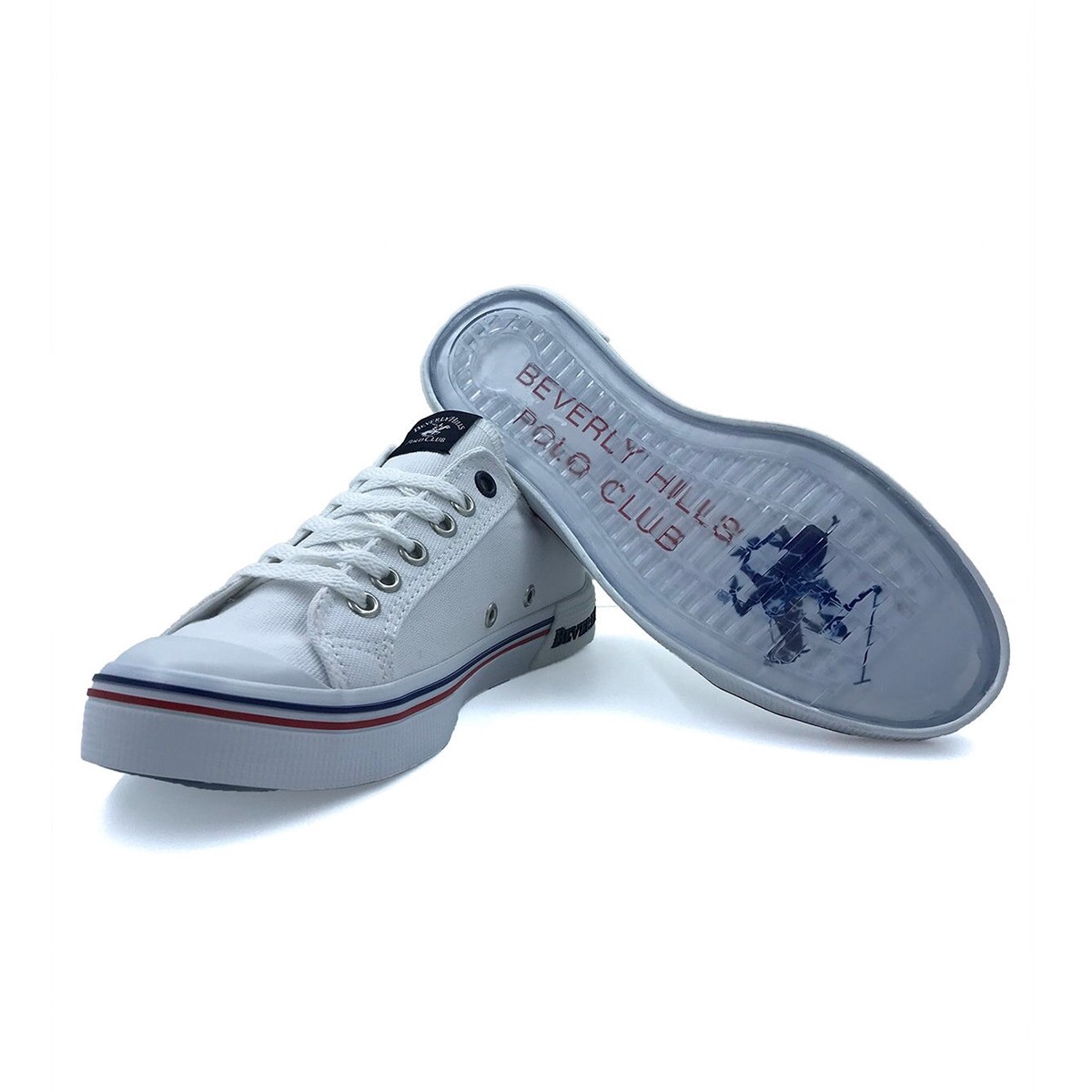 Erkek Sneaker ( Günlük) PO-10150 Beverly Hills Polo 19-Beyaz