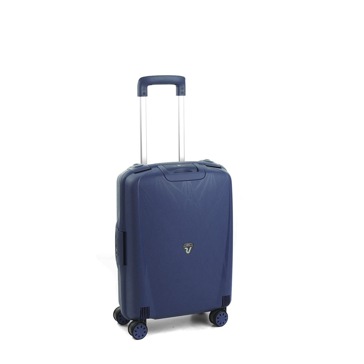 Unisex Valiz 50071483 Roncato Light Trolley Cabina 20 cm 4W Navy 55X40X20