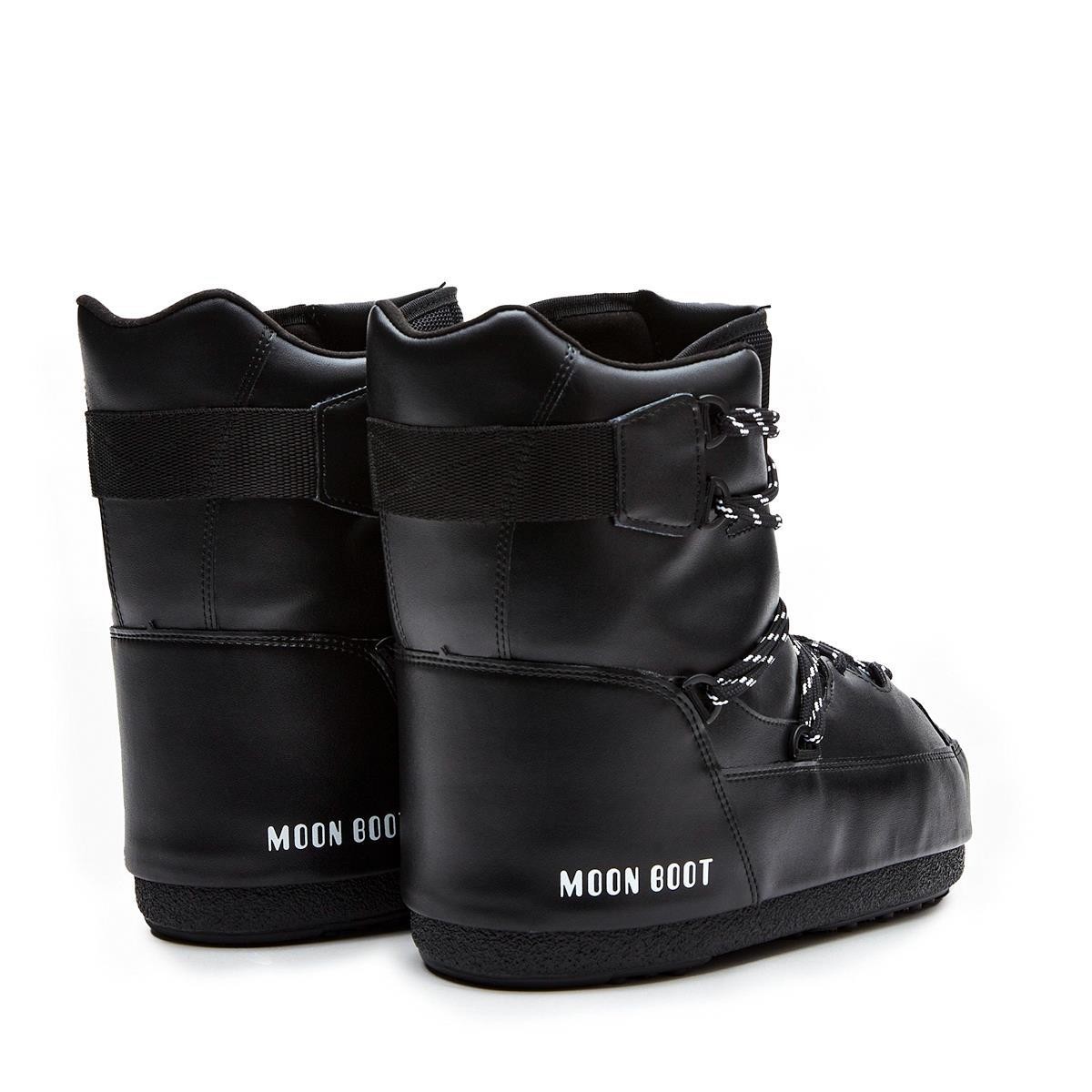 Erkek Bot (Kar) 14028200-001 Moon Boot Sneaker Mıd Black