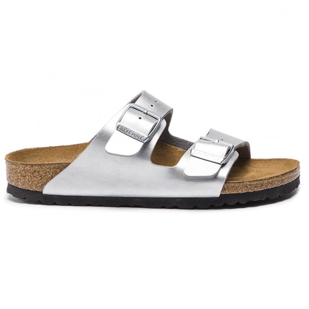 Kadın Terlik 1012283 Birkenstock ARIZONA BF SILVER