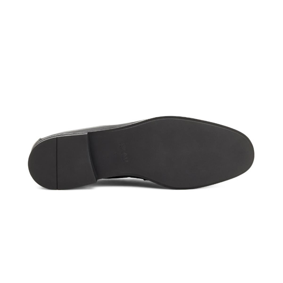 Erkek Oxford ( Klasik) 34P6 Frau MOUSSE Leather Nero