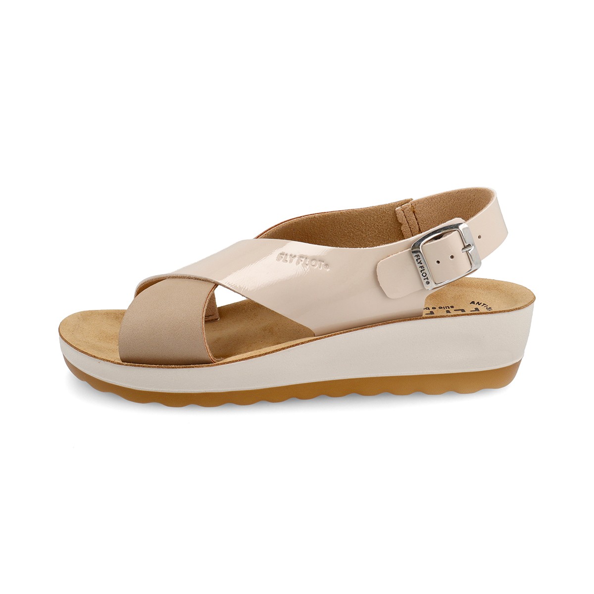 42 G61 3C  Fly Flot SYNTHETIC Sandal Beige