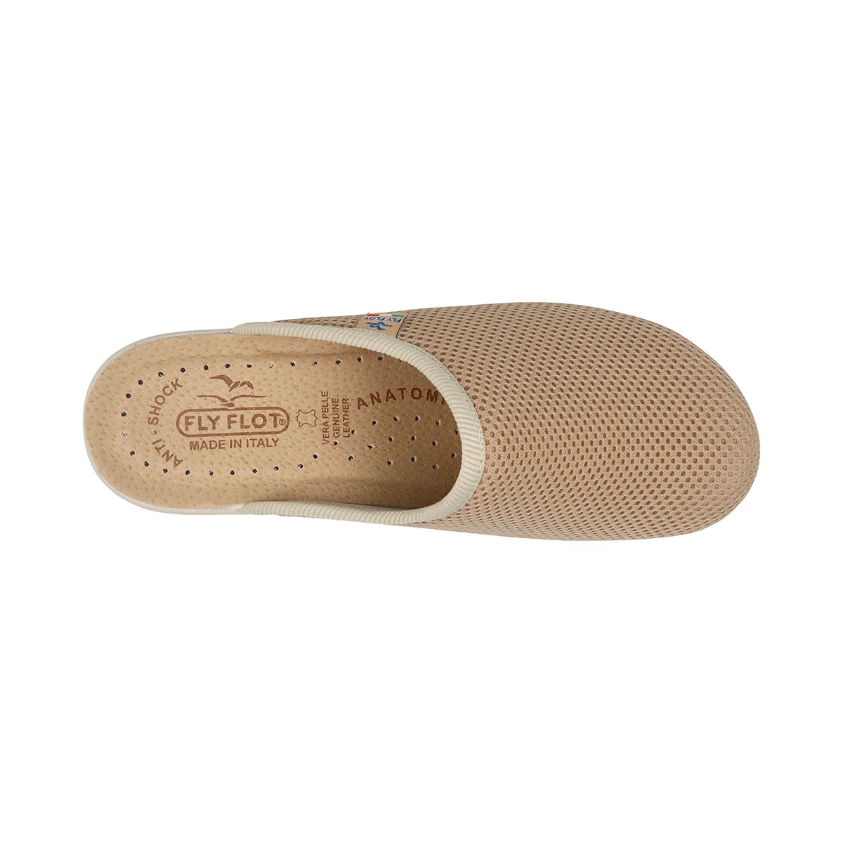 T4 368 FE Fly Flot CLOTH Slipper Beige