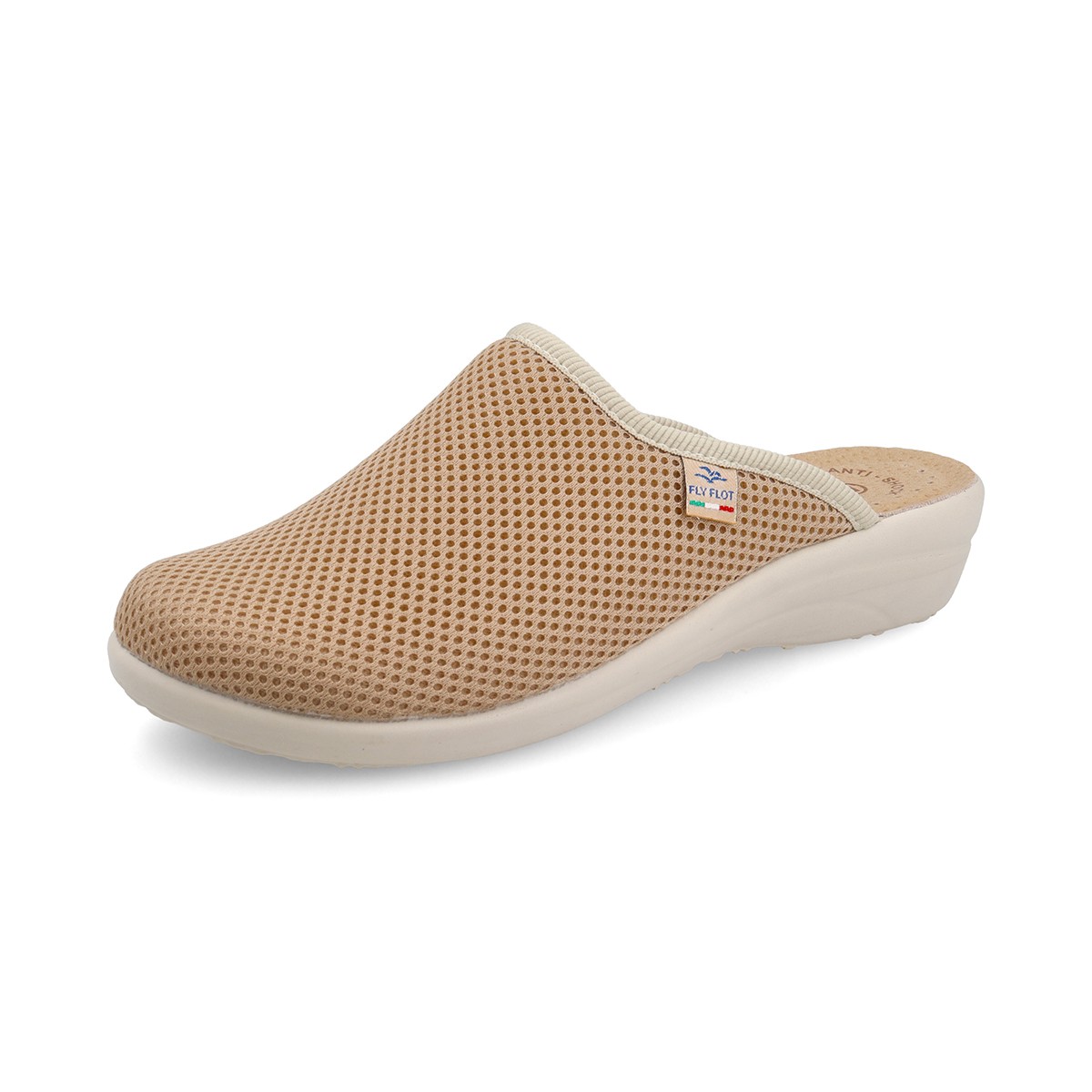 T4 368 FE Fly Flot CLOTH Slipper Beige